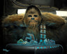Chewbacca playing Dejarik aboard the Millennium Falcon, Inspired by Star Wars movie The Rise of Skywalker.