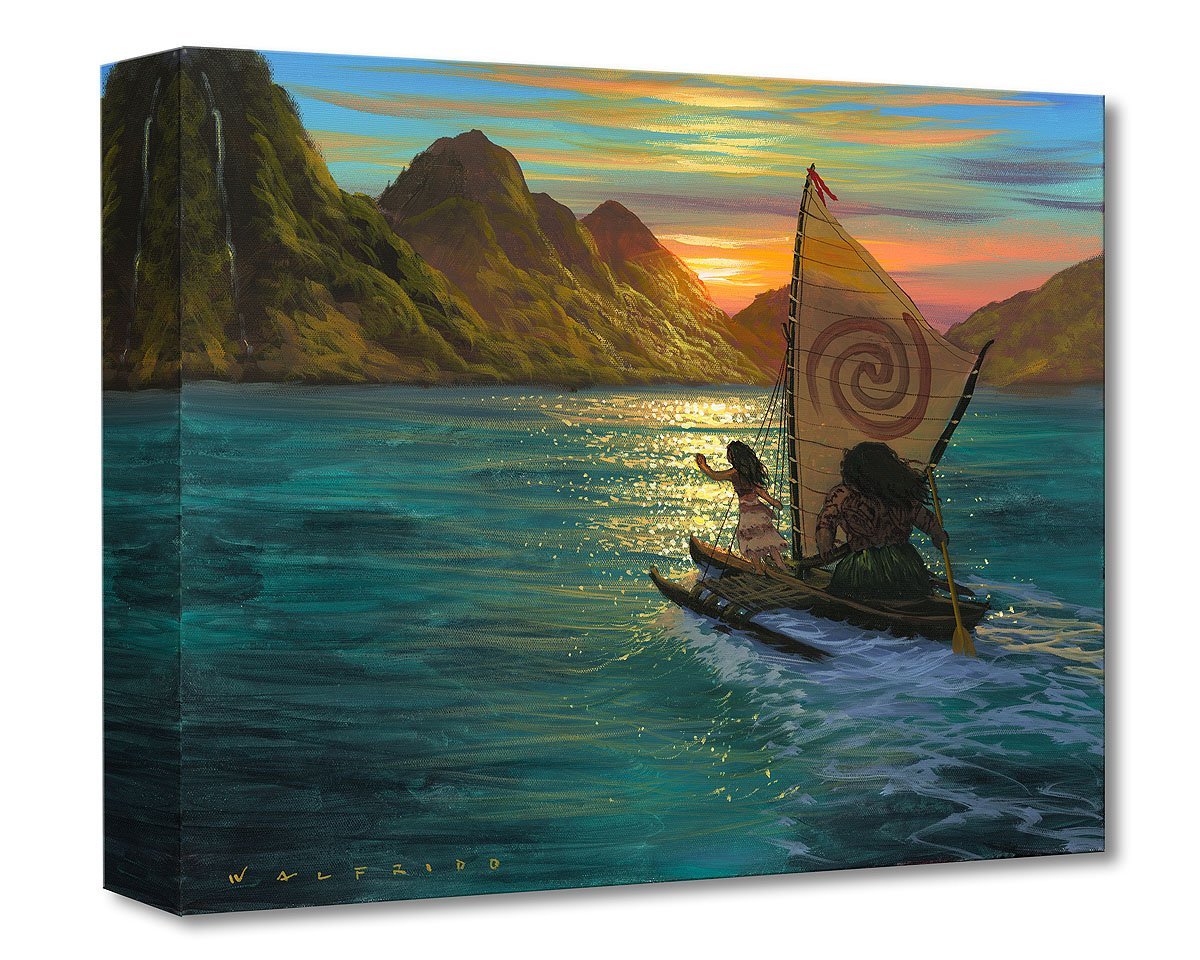 Moana sets off for a fabled island with the demigod Maui.