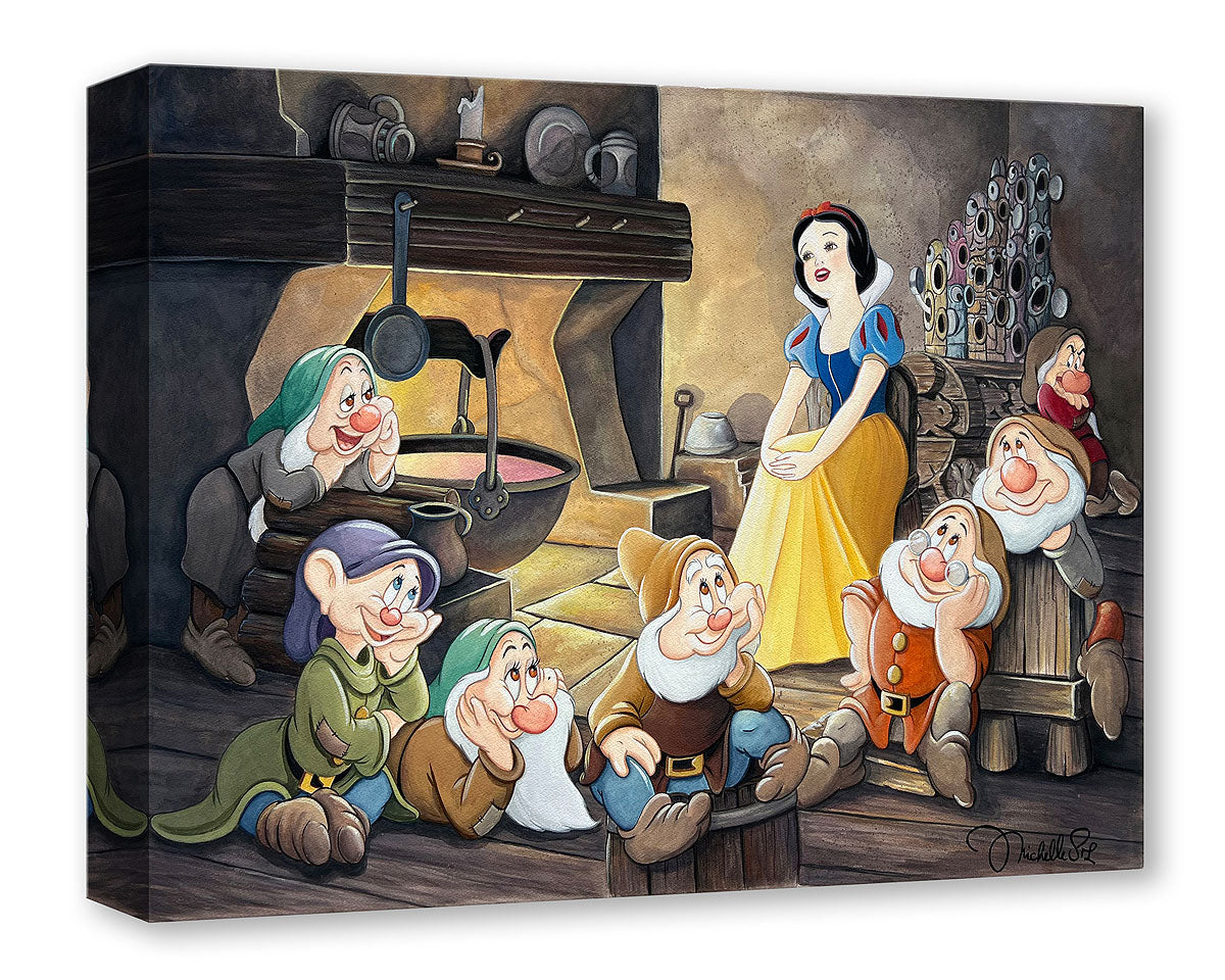 Someday By Michelle St.Laurent  Snow White and The Seven Dwarfs dream about &quot;Someday&quot;.