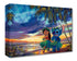 Sunset Salsa By Stephen Fishwick  An evening of grass skirt dancing for these fun-loving pair - Lilo and Stitch as they try their new Hawaiian Salsa dance moves.  Artwork Inspired by Walt Disney Studios&