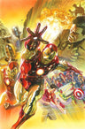 Alex Ross Superior Iron Man 75th Anniversary, the many stages of Iron Man through the years.