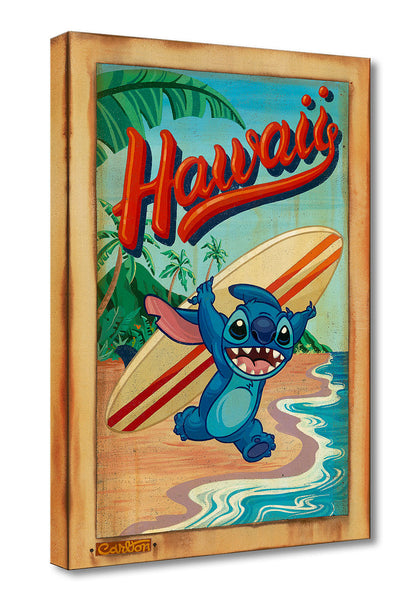 Surfs Up! -Disney Limited Edition Canvas By Trevor Carlton