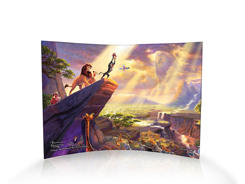 Disney – The Lion King by StarFire Prints™ Curved Glass   