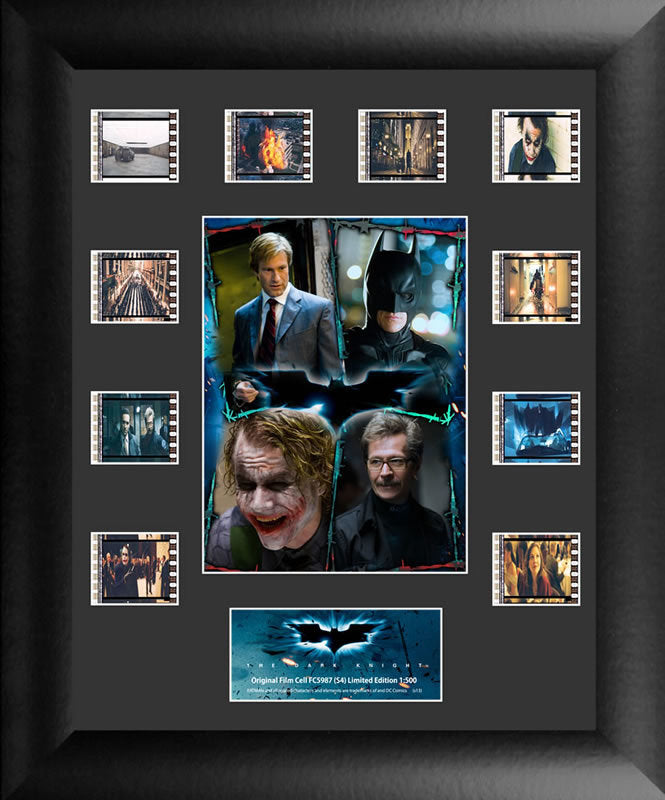 The Dark Knight features the main movie characters.