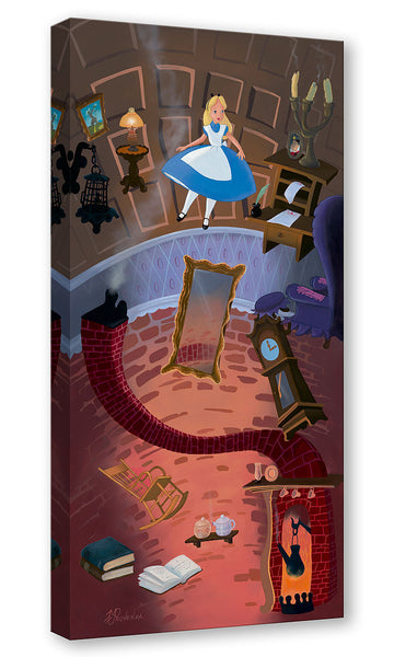 The Rabbit Hole - Disney Limited Edition Canvas By Michael