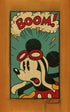 Vintage Style - Pilot Mickey has surprised look in "Boom!" 