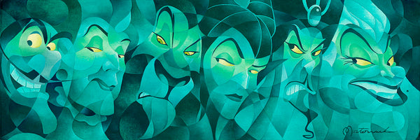 Disney Collection of Villains by Michelle St. Laurent – Art Center Gallery