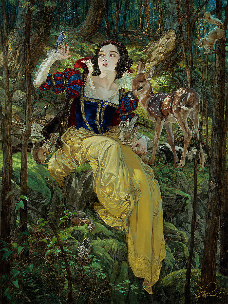Heather Edwards' masterful interpretation of Snow White, "With a Smile and a Song" 