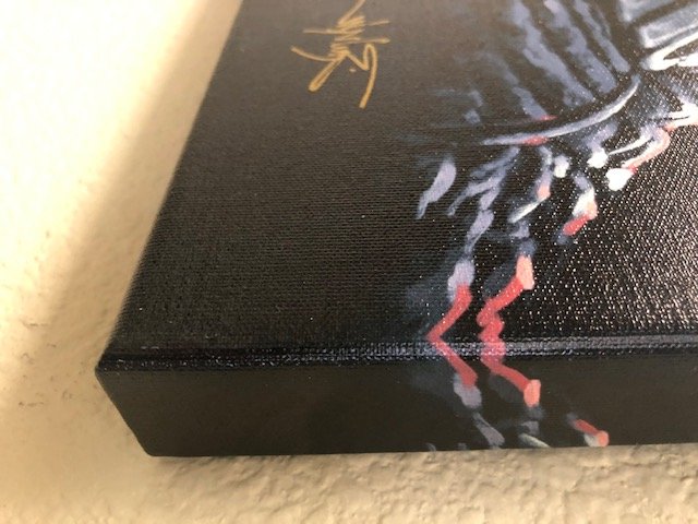Gallery Wrap Corner Sample