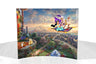 Aladdin curved glass print 