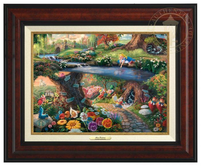 Thomas Kinkade Disney - Alice in Wonderland - 750 Piece Puzzle