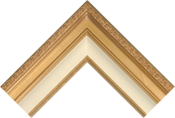 Antique Gold Frame Corner Sample