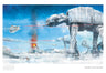 AT-AT walkers and ground troops attack the Rebel Alliance base. - Paper 