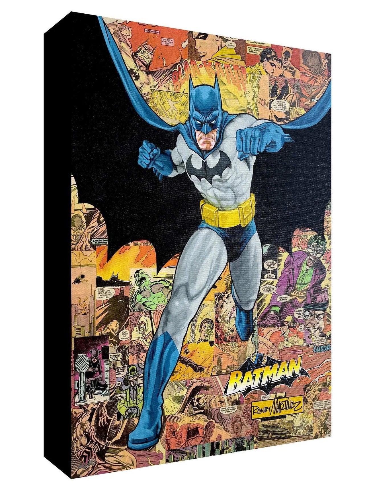 Batman Comic Book Page