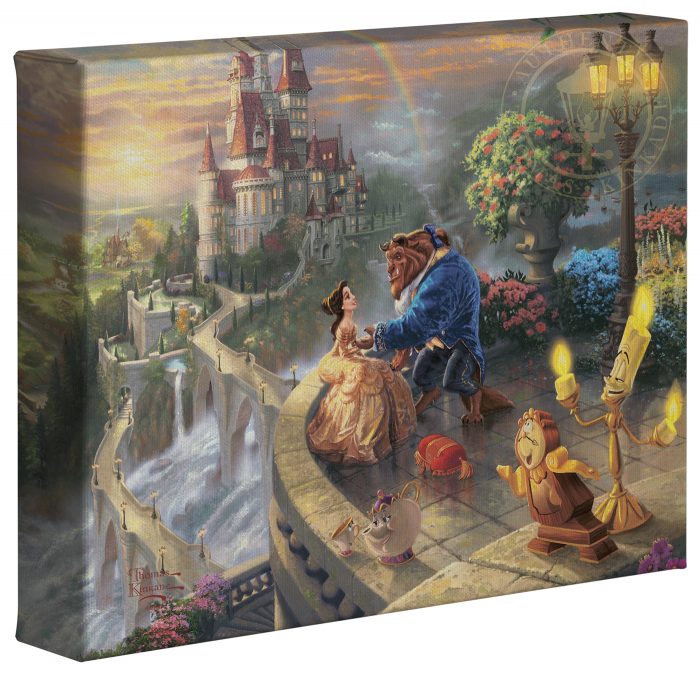 Beauty and the Beast - Thomas Kinkade Disney Collection – Disney Art On  Main Street