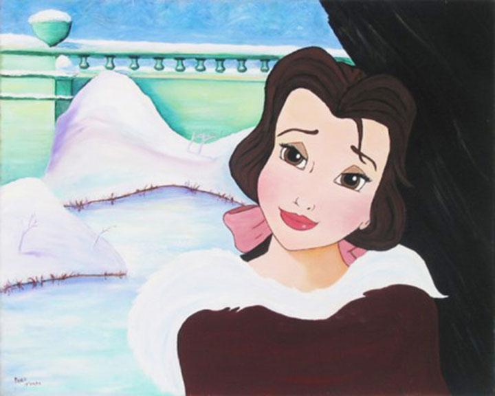 Belle is outside the castle on a cold winter day, she realizes she has fallen in love with the Beast.