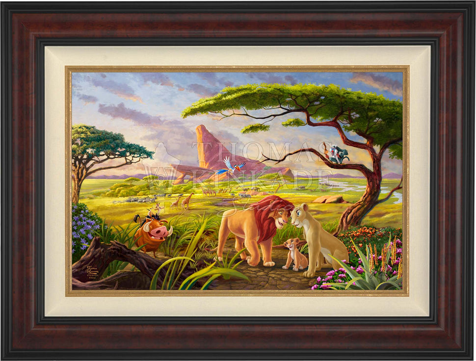 The Lion King Remember Who You Are - Limited Edition Canvas By Thomas ...
