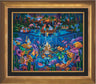 Ariel’s closest friend and confidante, Flounder, adds to the ambiance as he and six friends create a makeshift fountain around Eric’s boat - Aurora Gold Frame.