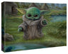 The Child plays by the pond - Gallery Wrap canvas
