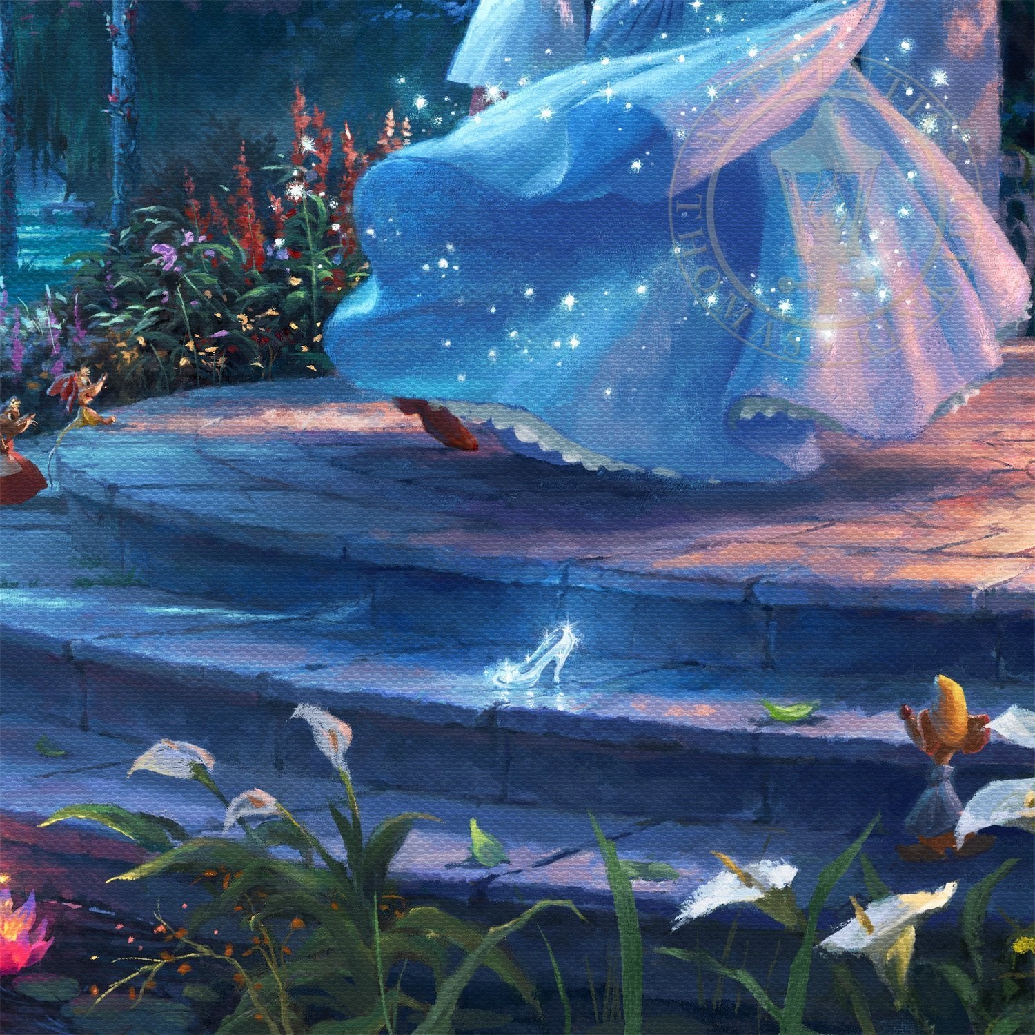 Cinderella Dancing in the Starlight - closeup - 1