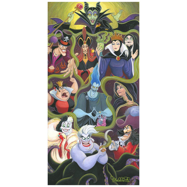 Disney Collection of Villains by Michelle St. Laurent – Art Center Gallery