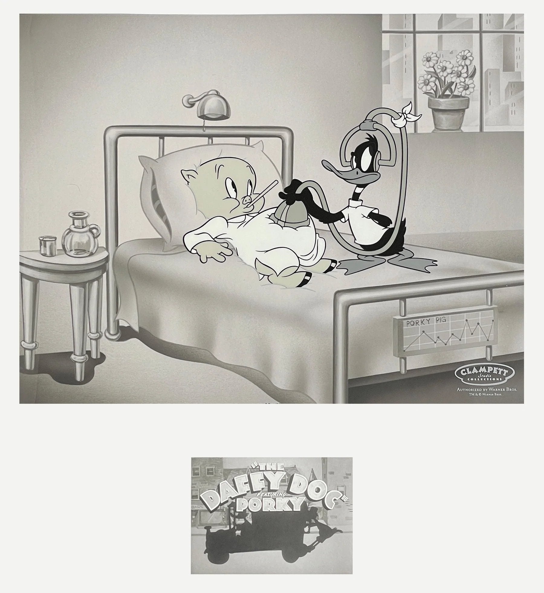 “Daffy Doc,” in 1938 proved to be one of the most hilarious and memorable meetings of both Pig and Duck, as Daffy’s ultimate mission is to open and perform surgery on Daffy.