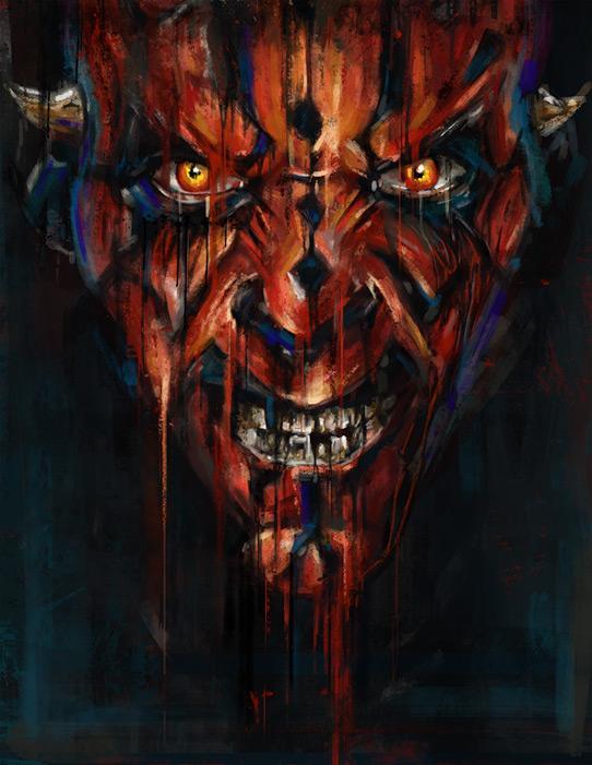 Portait of Darth Maul