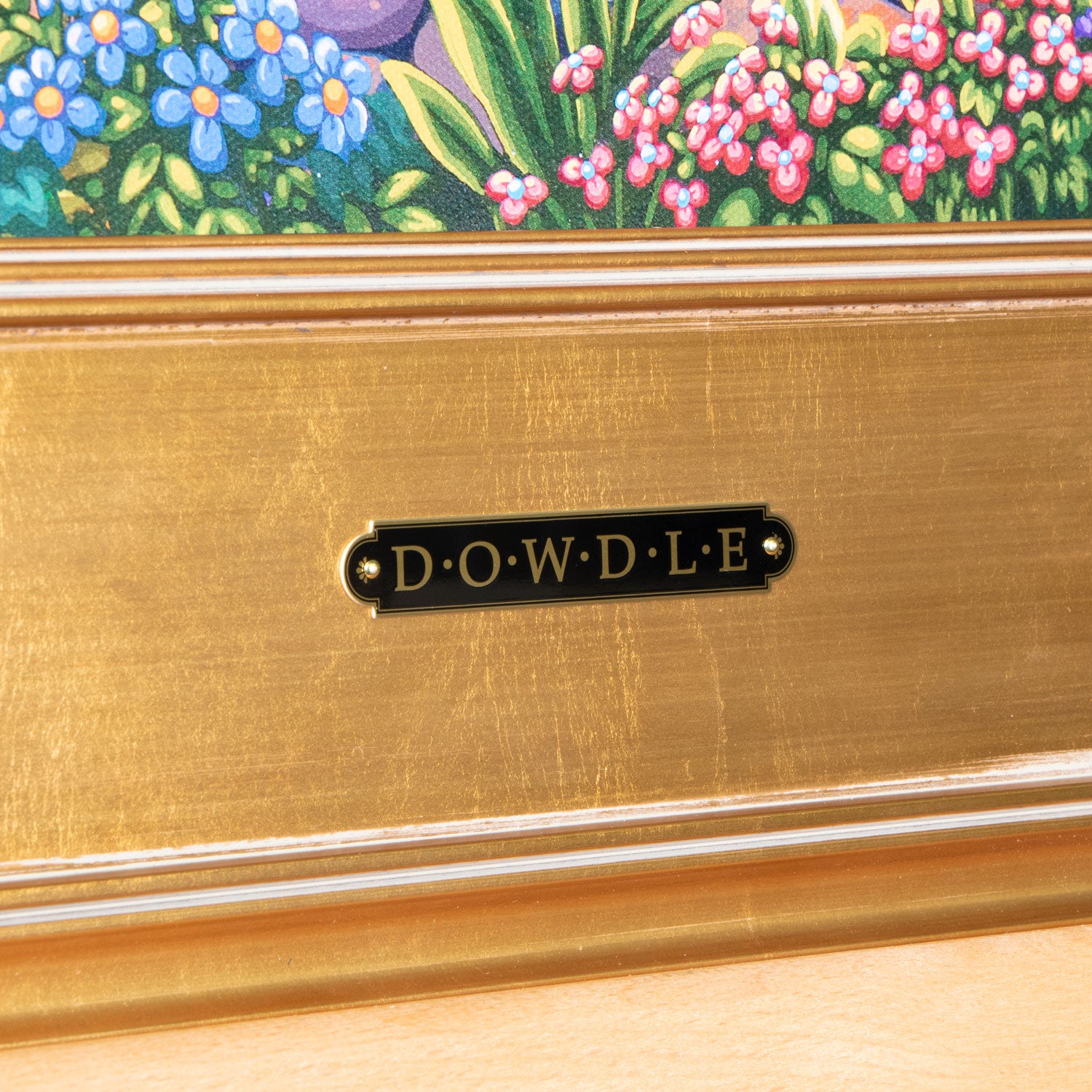 Eric's Gold Dowdle brass  name plate