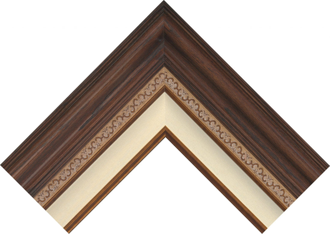 Dark Walnut - Corner Frame Sample
