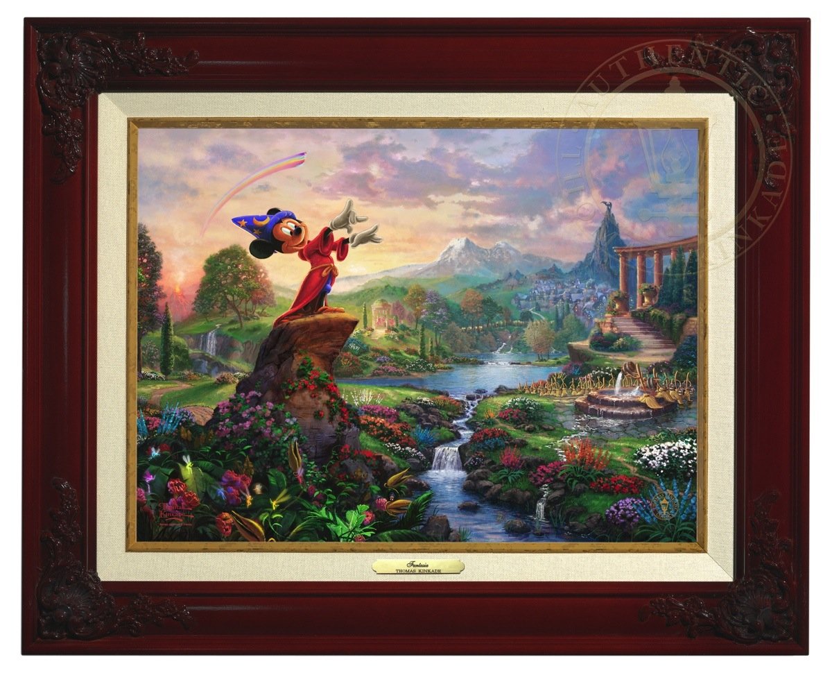 Mickey the sorcerer stands in the center of it, using his magic to orchestrate the sublime dance going on about him - Brandy Frame