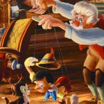 Geppetto and Pinocchio - Close-up