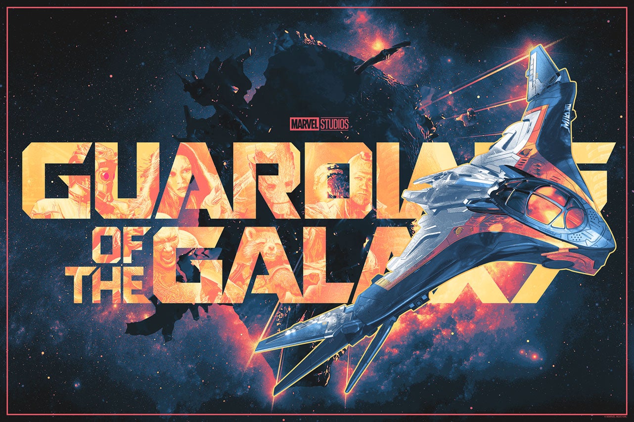 Guardians of the Galaxy inspired artwork