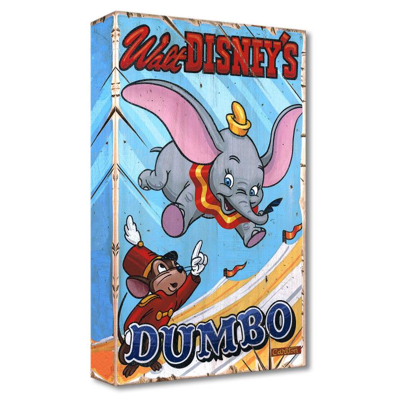 Walt Disney's Dumbo - Tim watches Dumbo fly high inside the big tent.