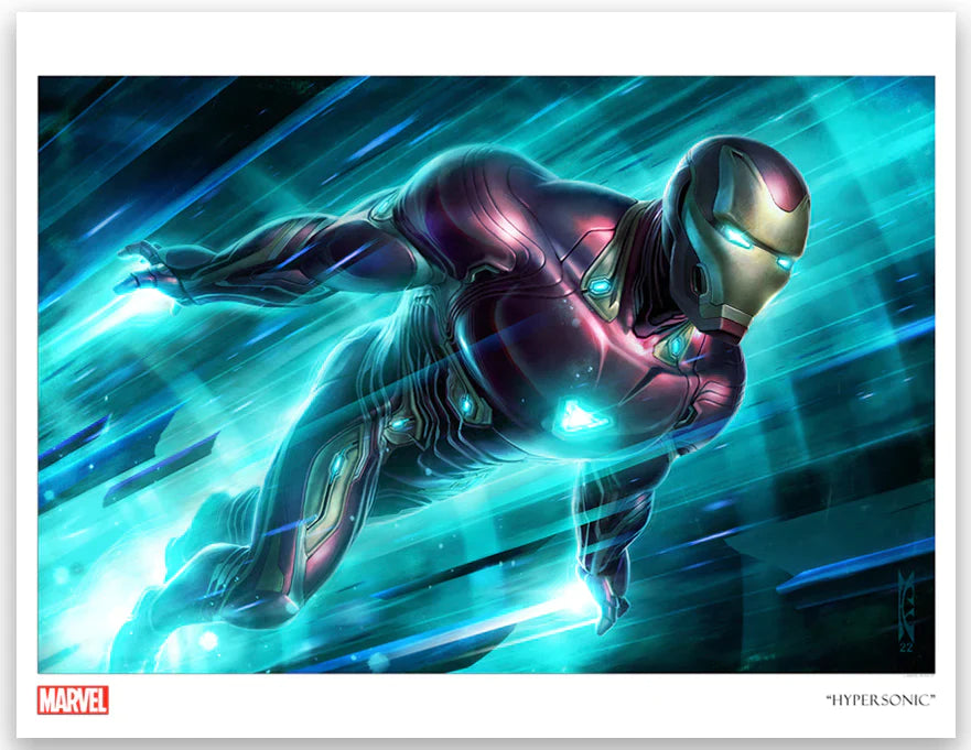 Hypersonic by Raymond Swanland  Marvel: Iron Man - Paper