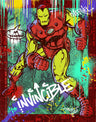 Iron-Man inspired print. 