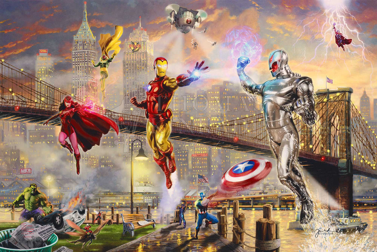 Iron Man - Marvel Limited Edition By Thomas Kinkade Studios display picture 1