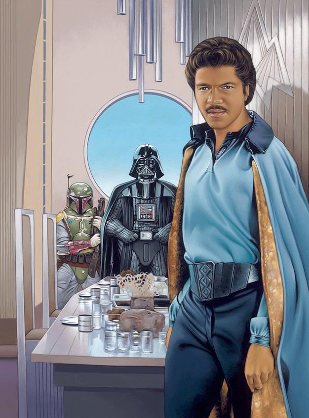 Feature the Baron Landon is Balthazar &quot;Lando&quot; Calrissian III and Boba Fett and Darth Vader