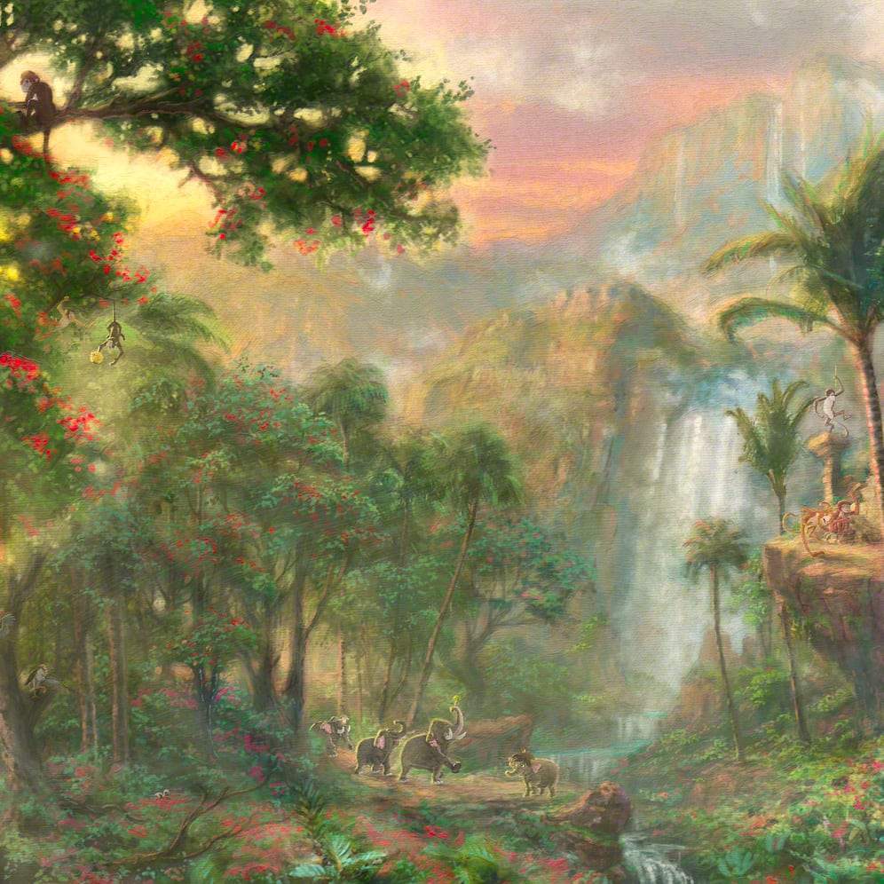 Jungle's waterfalls - closeup