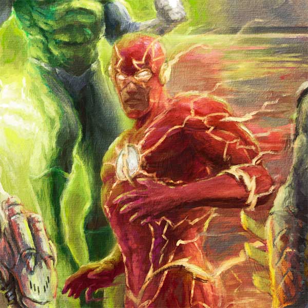 The Flash - Closeup