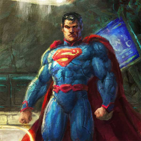 Superman Closeup