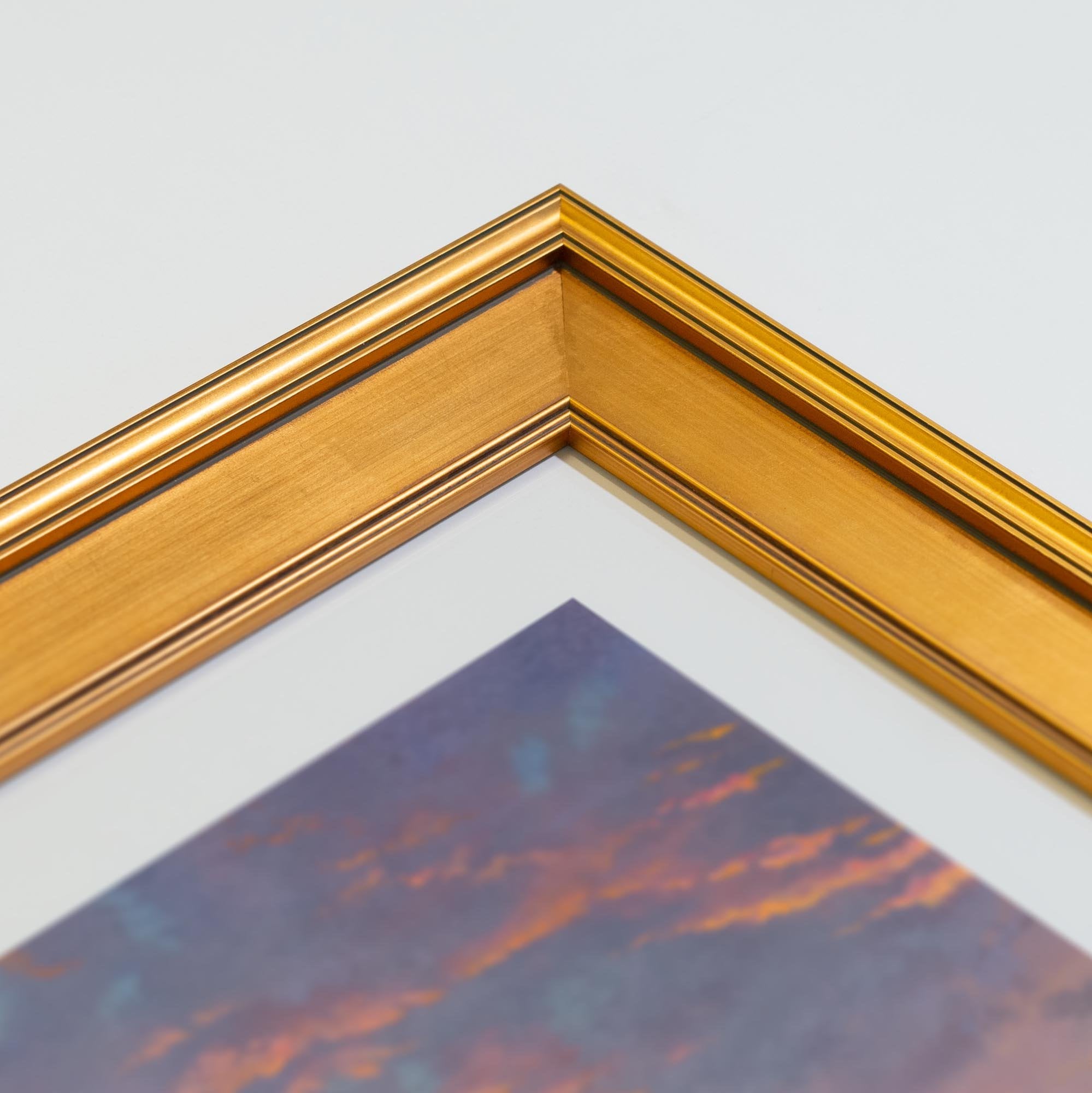 Gallery Gold Petite Frame Corner Sample