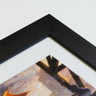 Satin Black Frame Corner Sample