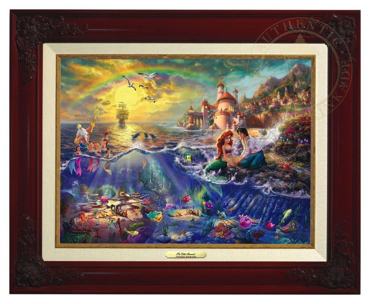 The Little Mermaid - Brandy Frame