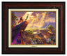 Rafiki proudly symbolizes what awaits when destiny iwith the birth of the kingdom's future king Simba - Burl Frame.