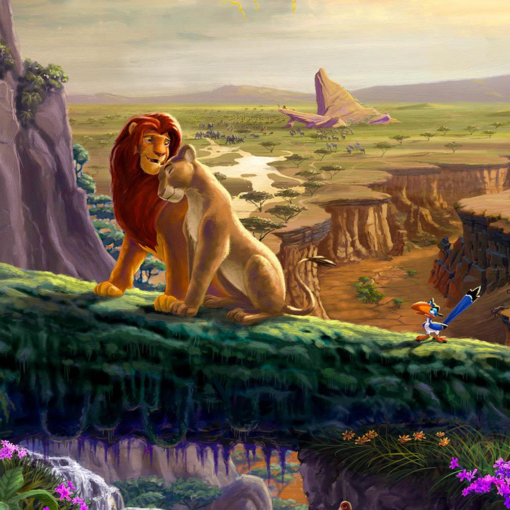 The Lion King Return To Pride Rock | Limited Edition Canvas By