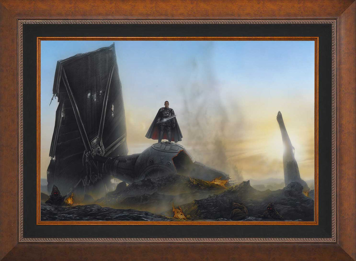Define Undeterred The Mandalorian - Undeterred - Limited Edition Canvas By Thomas Kinkade ...