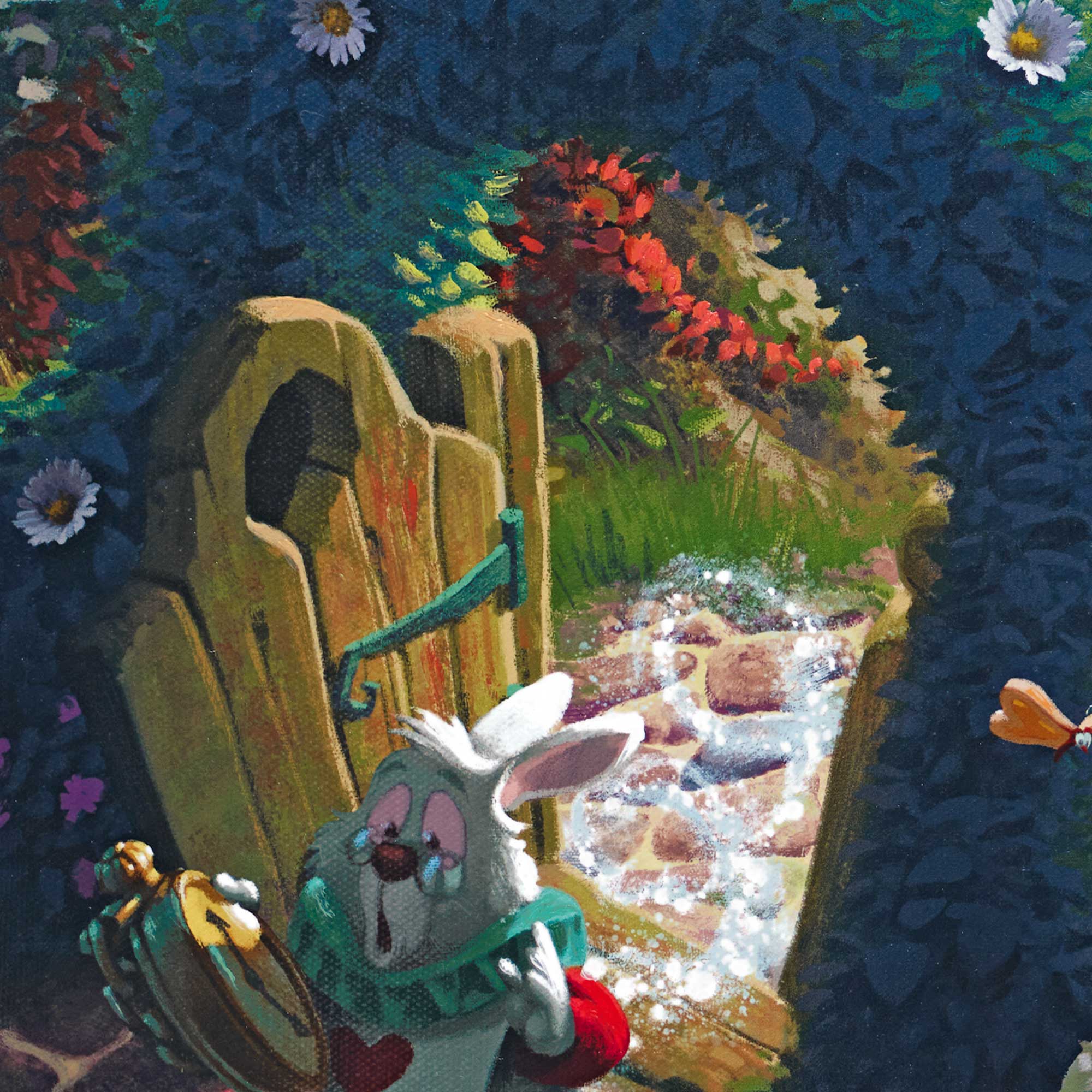 Mad Hatters Tea Party by Thomas Kinkade Studios – CV Art and Frame