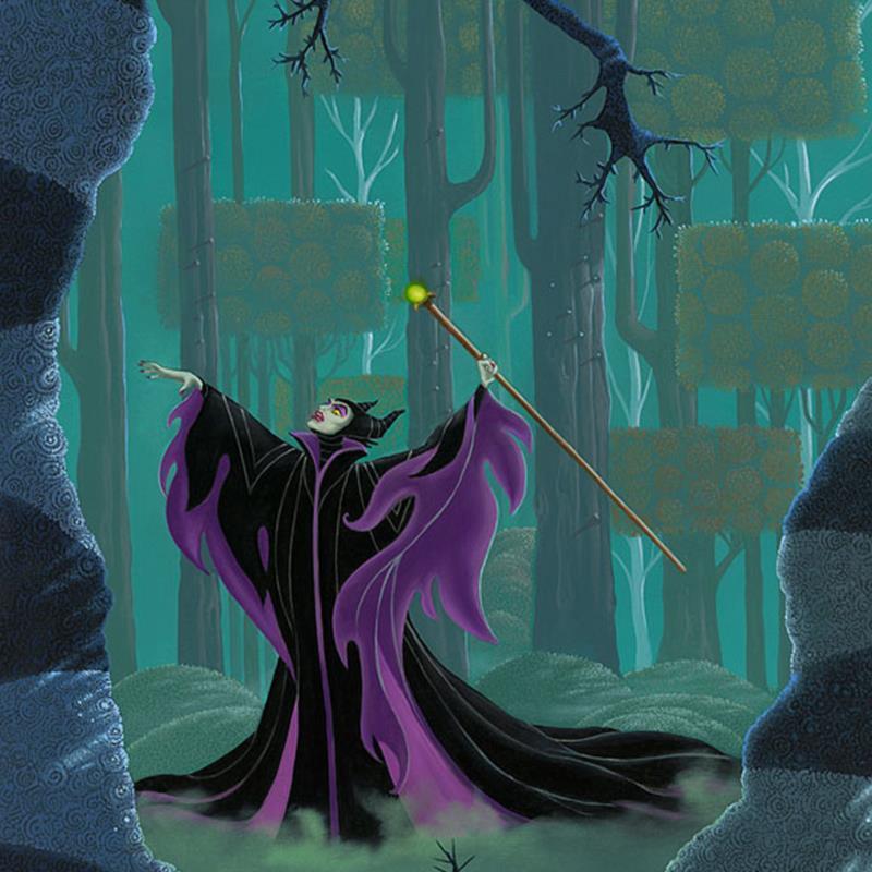 Maleficent Summons the Power by Michael Provenza  Disney&