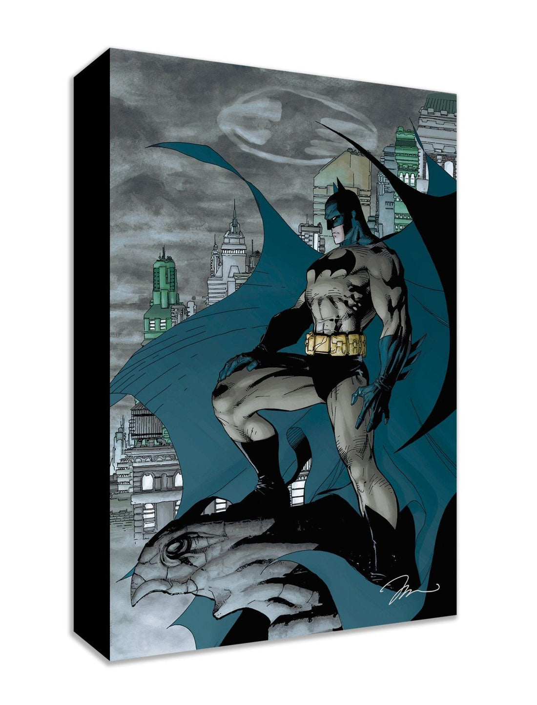 Knightwatch by Jim Lee  Batman watched over the city.