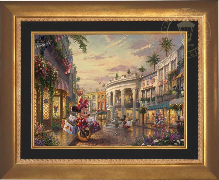Minnie knows that a day full of shopping on Rodeo Drive isn’t complete without the perfect ensemble -Aurora Gold Frame